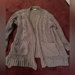 Gray Chenille Cardigan altard state